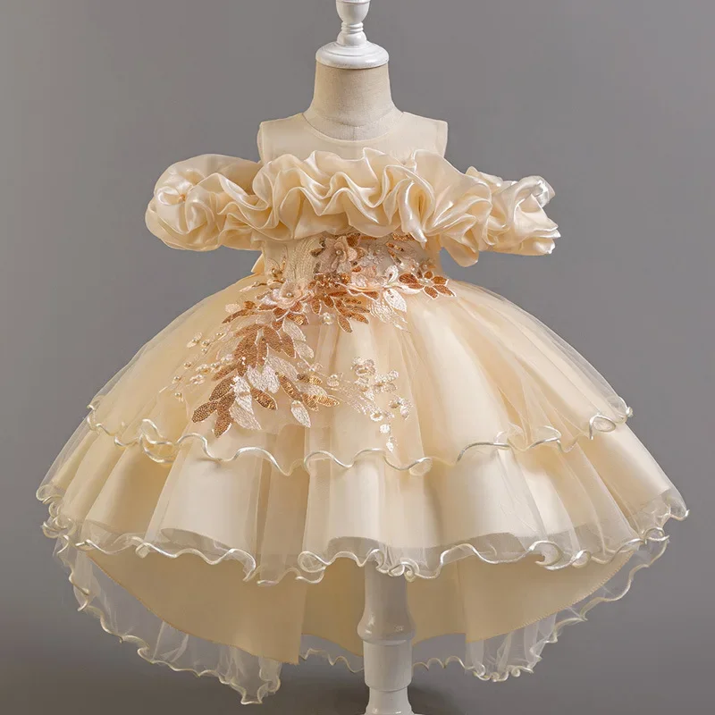 Lace Ribbon Trim - Robes de fille de fleur de