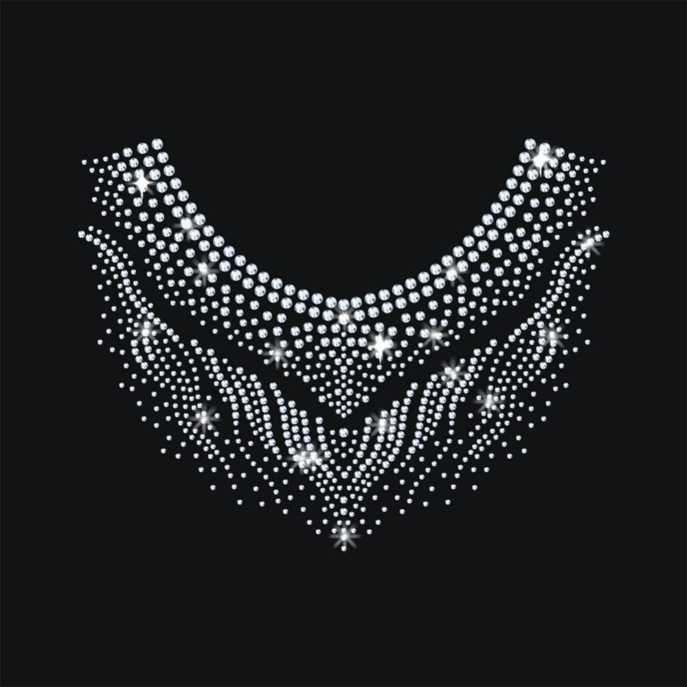 Hotfix Rhinestone Sheet - Costume de sport motif fer sur