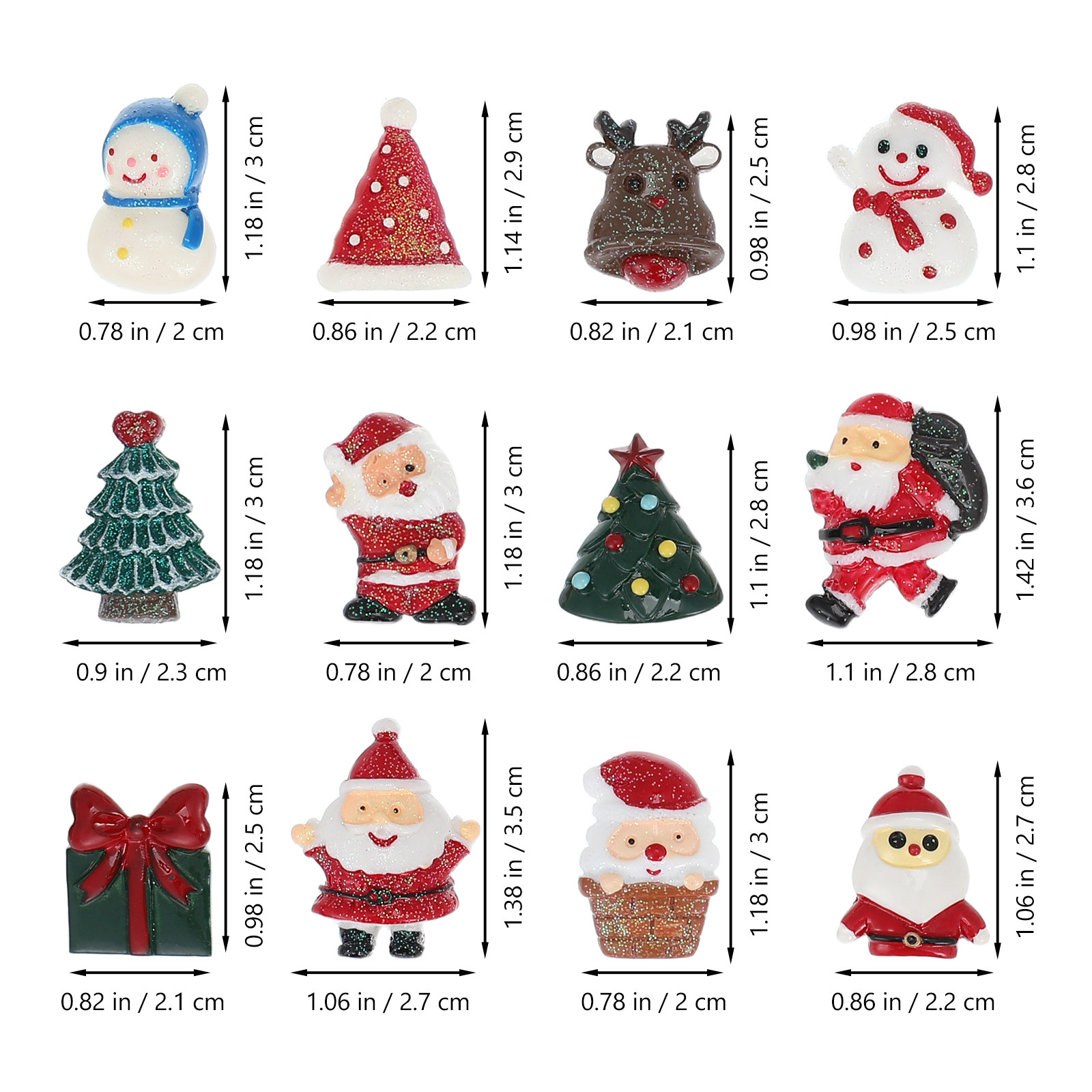 50 pièces d'ornements de Noël, - Embellishment Crafts avis et prix