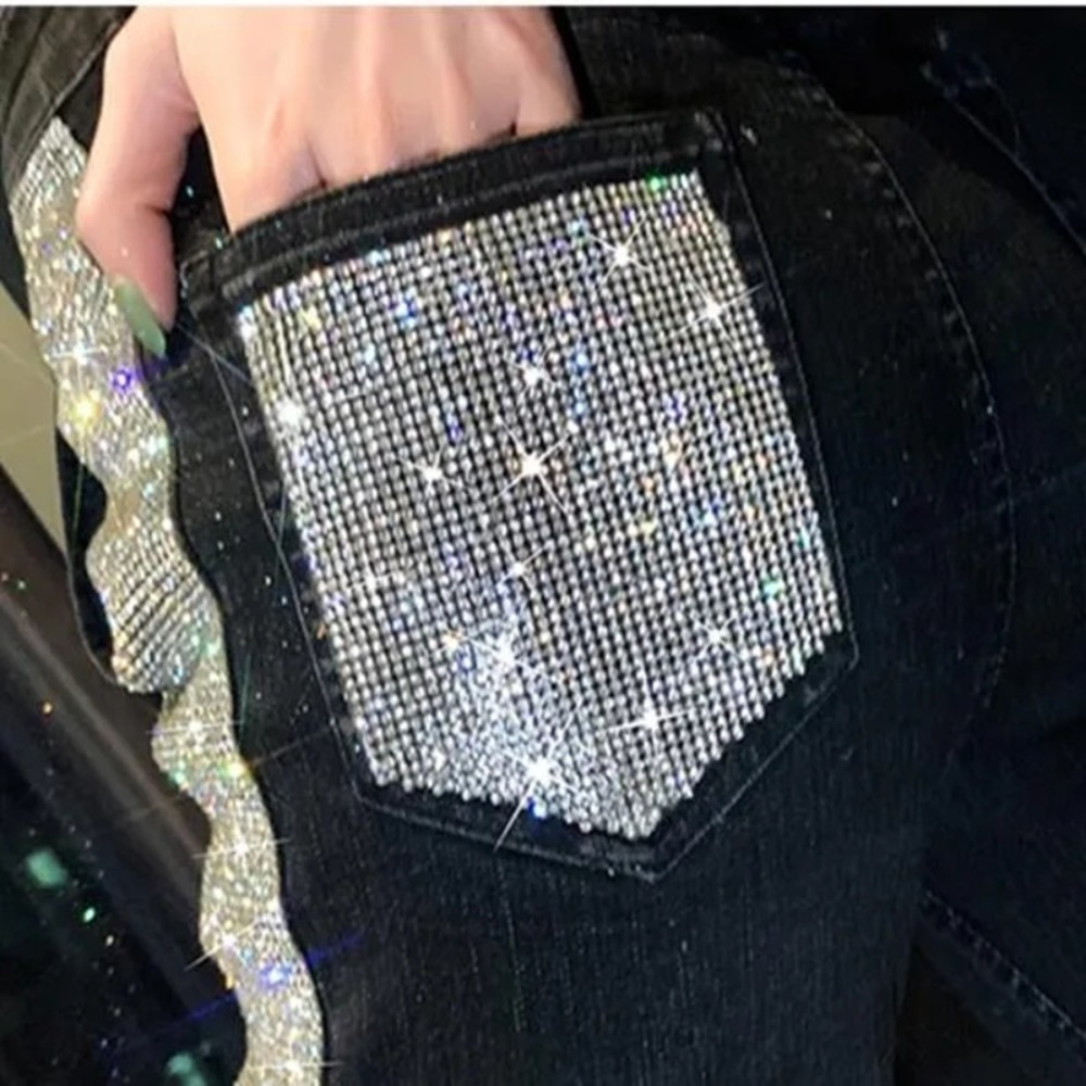 Patchs de strass de luxe, Appl - Hotfix Rhinestone Sheet avis et prix