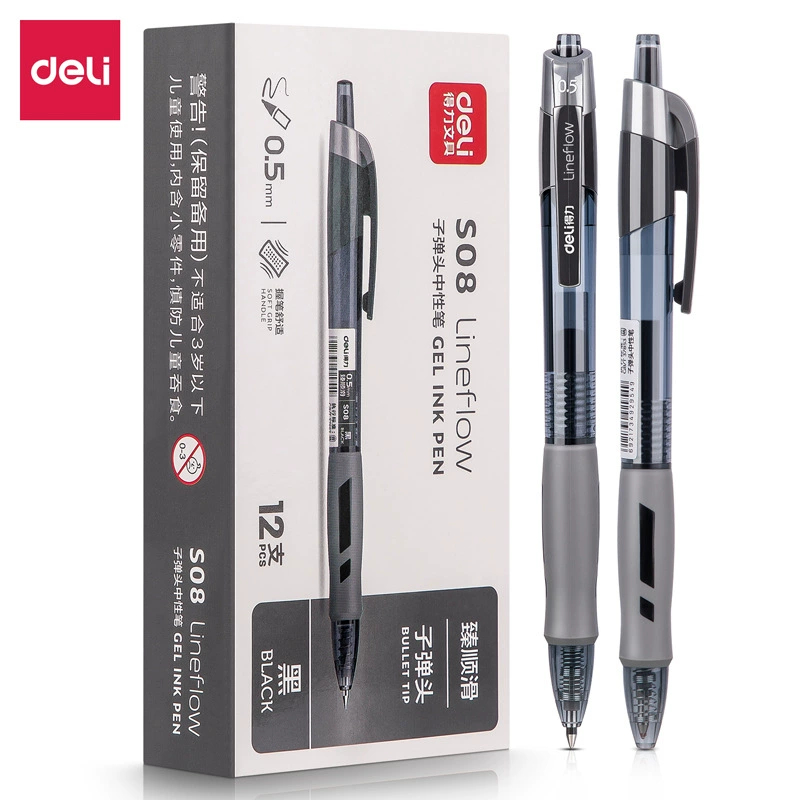 Stylo à encre gel DELI 0,5 mm  - Pentel Pen Energel avis et prix