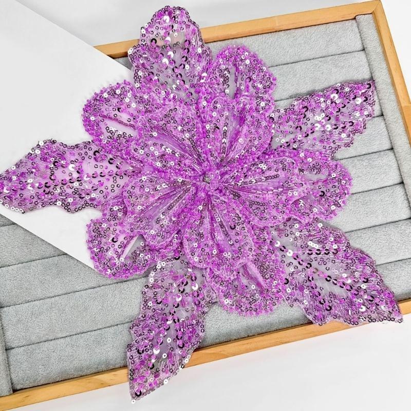 Garniture appliquée à fleurs p - Applique Patch Flower avis et prix
