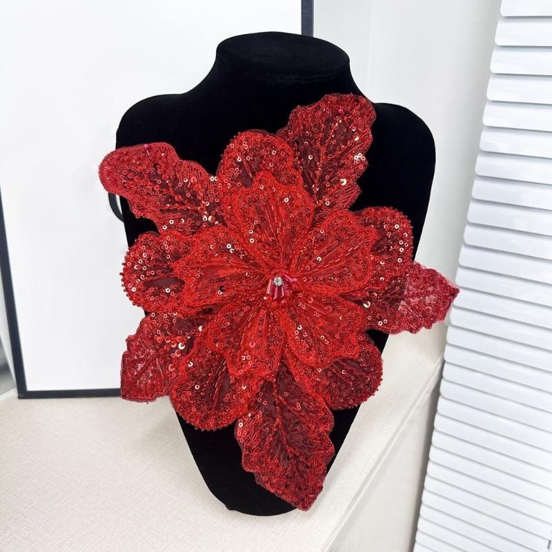 Garniture appliquée à fleurs p - Applique Patch Flower avis et prix