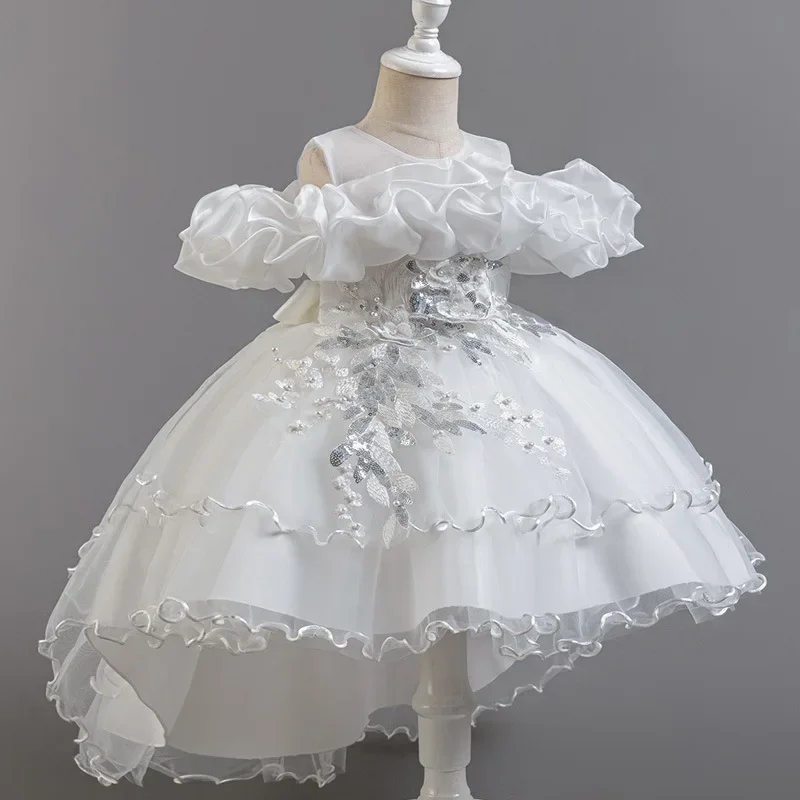 Robes de fille de fleur de mod - Lace Ribbon Trim avis et prix