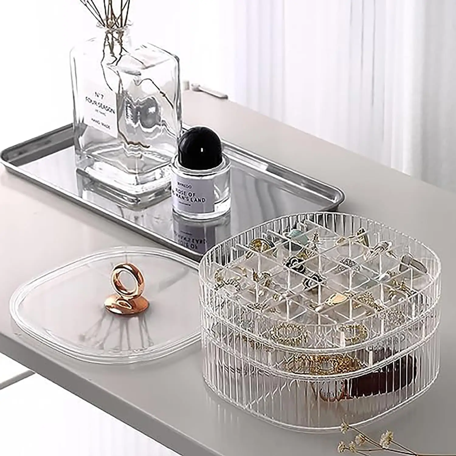 Boîte à bijoux, organiseur de  - Craft Embellishment Storage avis et prix