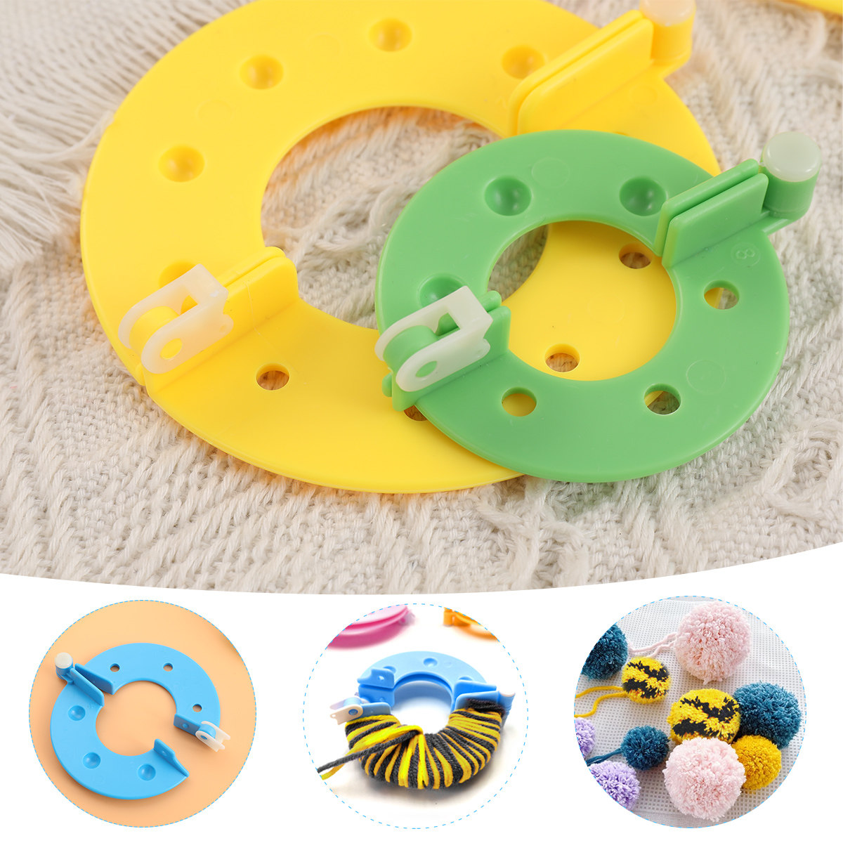 Kit de fabrication de pompons  - Pom Pom Maker Tool avis et prix